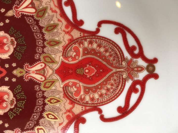 Serwis obiadowy z porcelany 