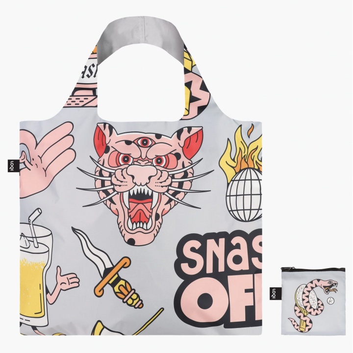 Torba Tiger Snake Beer Grey