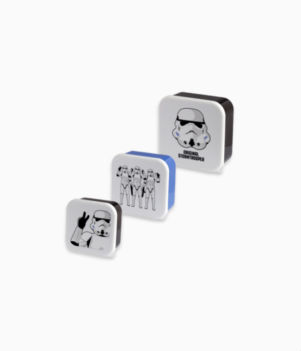 Zestaw 3 śniadaniówek Szturmowcy STAR WARS
