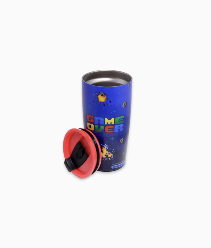 KUBEK TERMICZNY GAME OVER gamingowy dla gracza 550ml