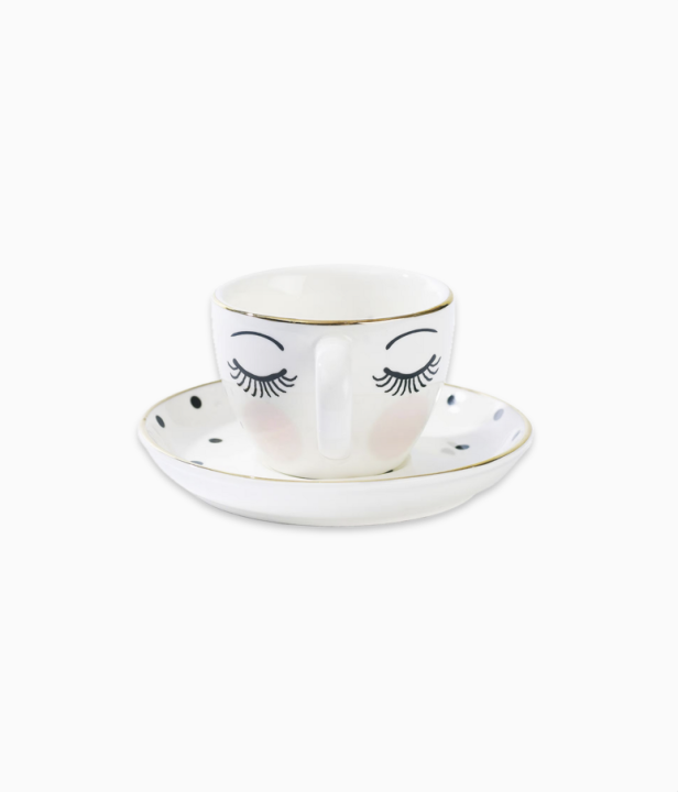 Miss Etoile ICONS filiżanka do espresso ze spodeczkiem