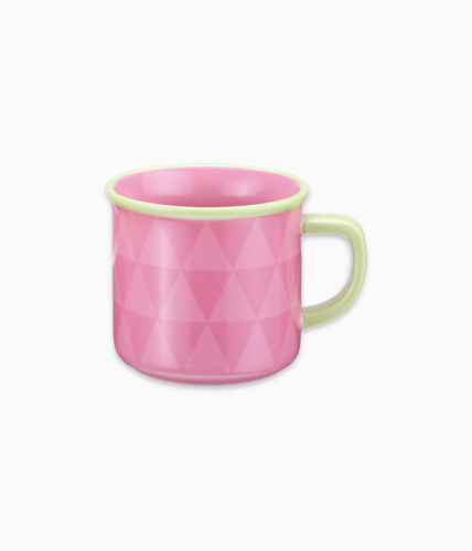 Kubek Rózowe Trójkaty Motif