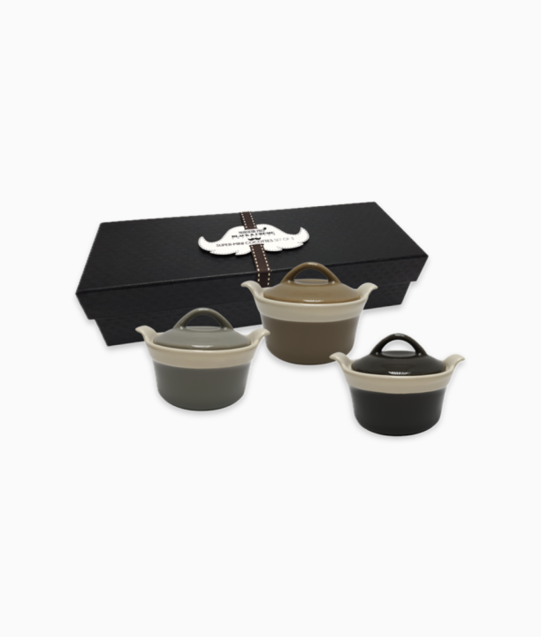 Kokilki z pokrywkami, pomysł na prezent