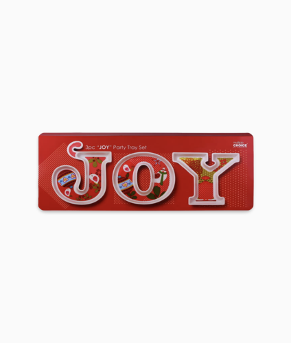 Dekoracje na święta patery ozdobne Joy